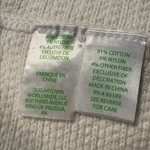 Lilly Pulitzer white Tatum cardigan